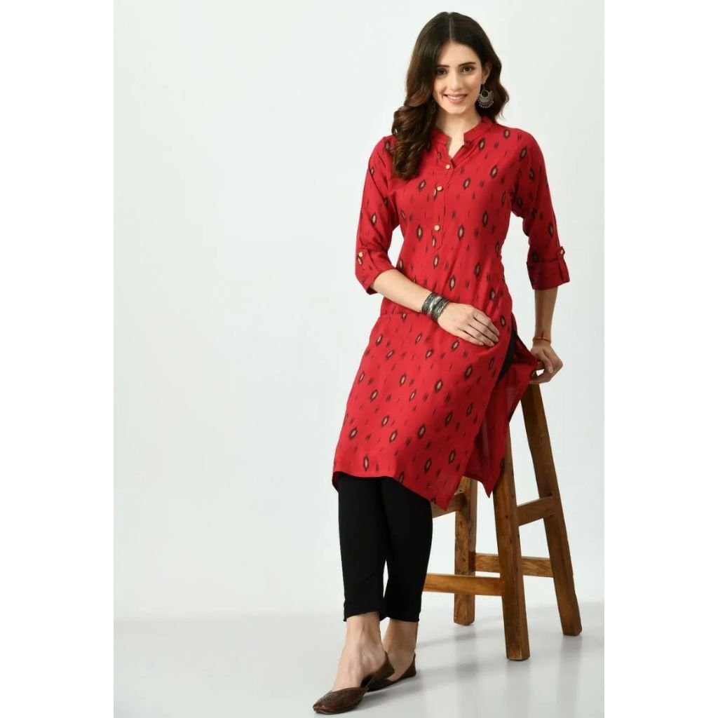 Women Regular Fit Aline Kurti