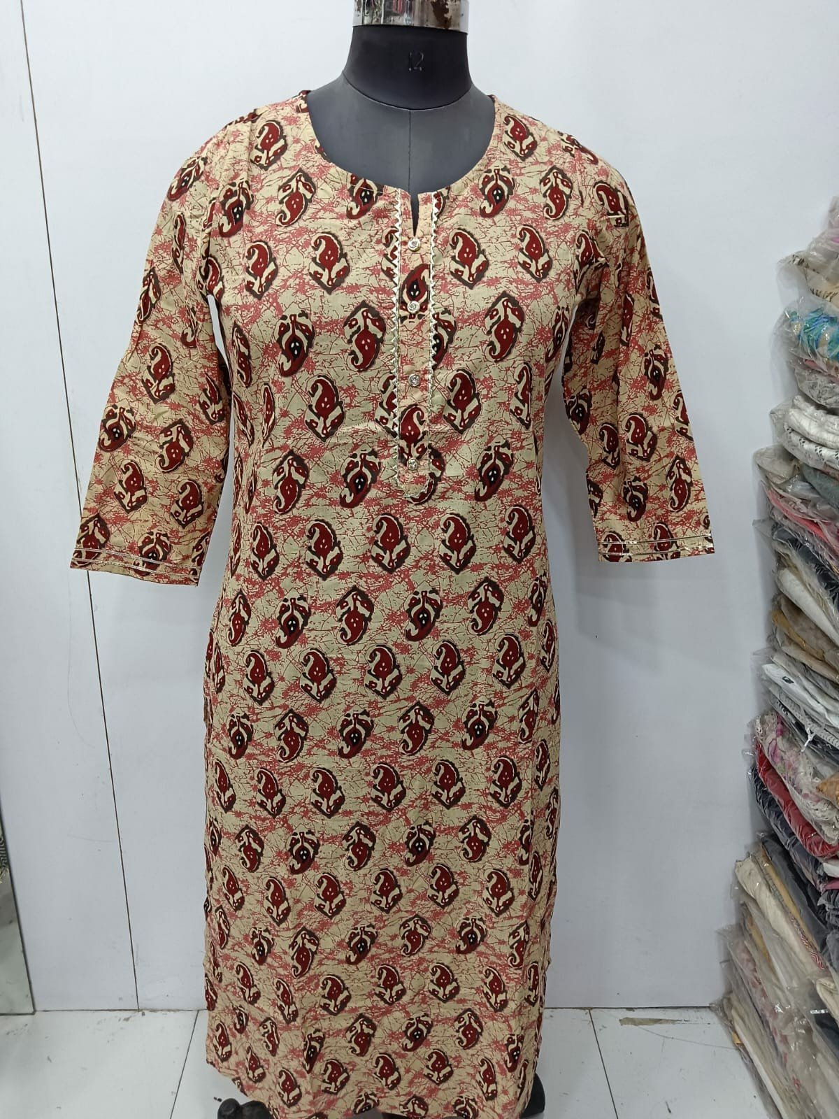 Printed Long Kurti For Women