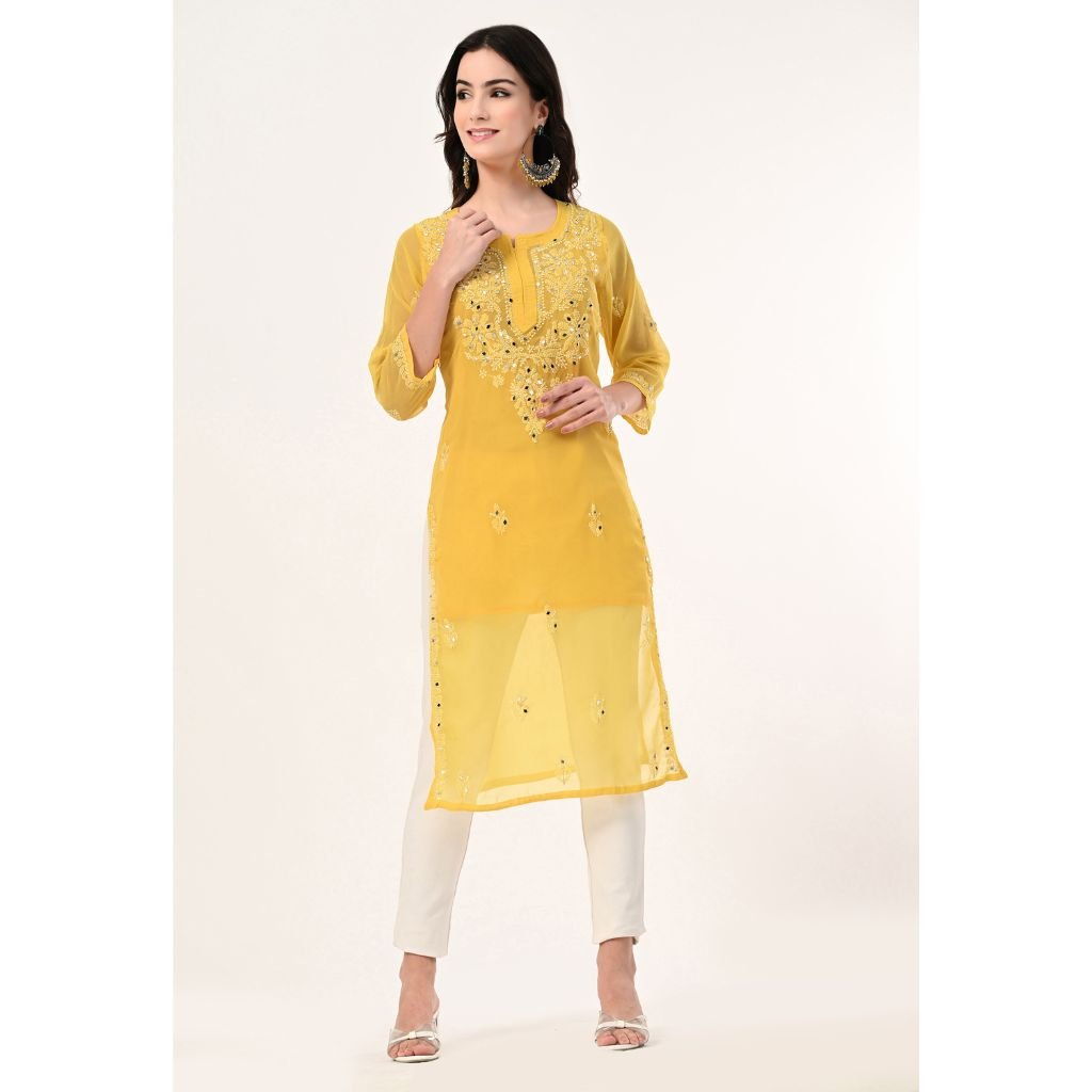 Elegant Georgette Lucknowi Suits